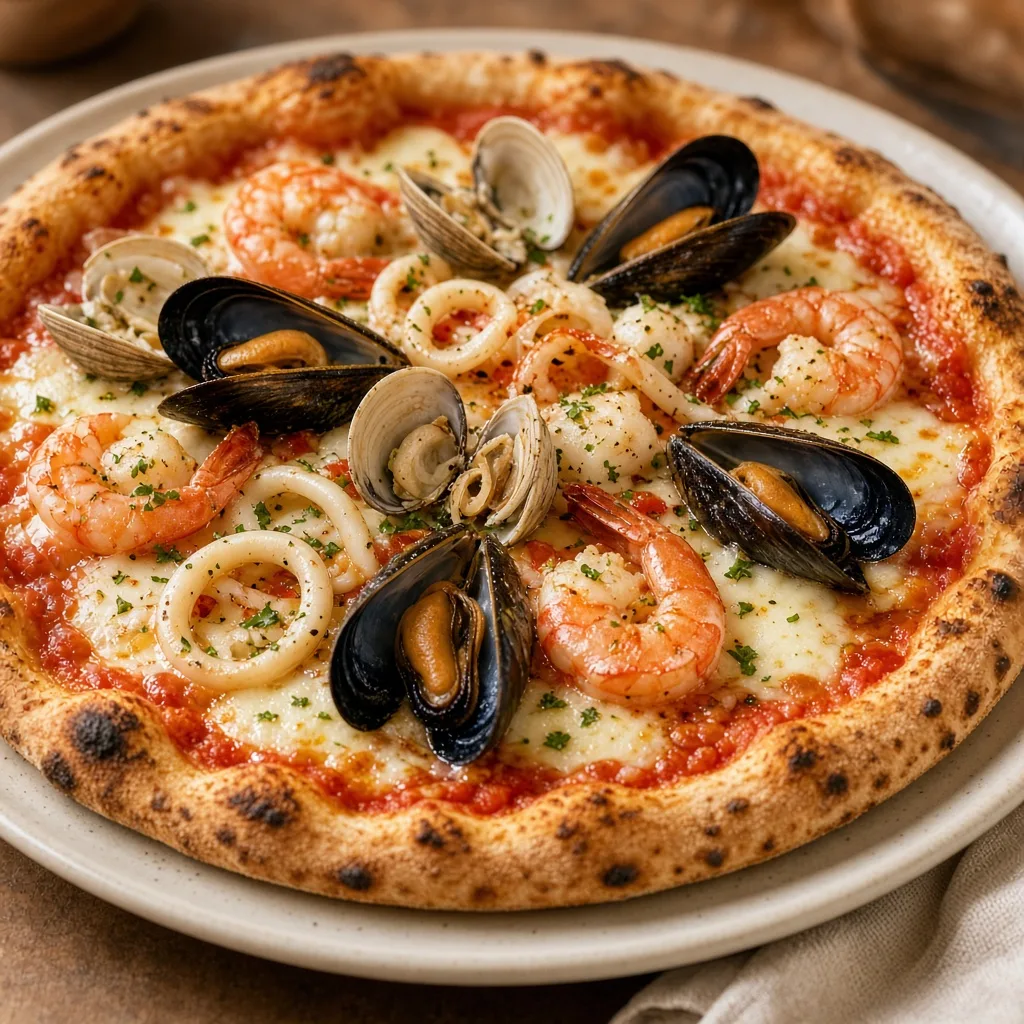 Pizza Meeresfrüchte
