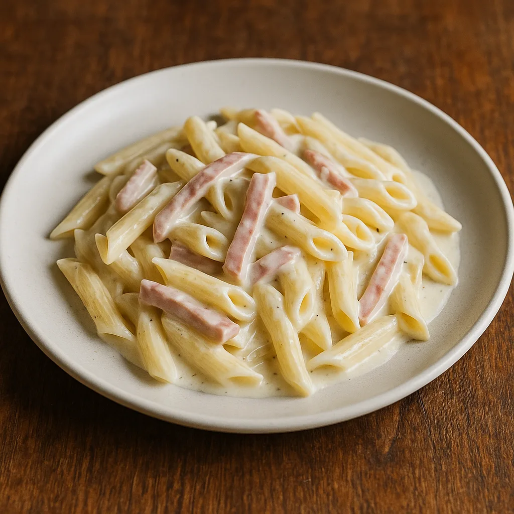 Pasta Panna Prosciutto